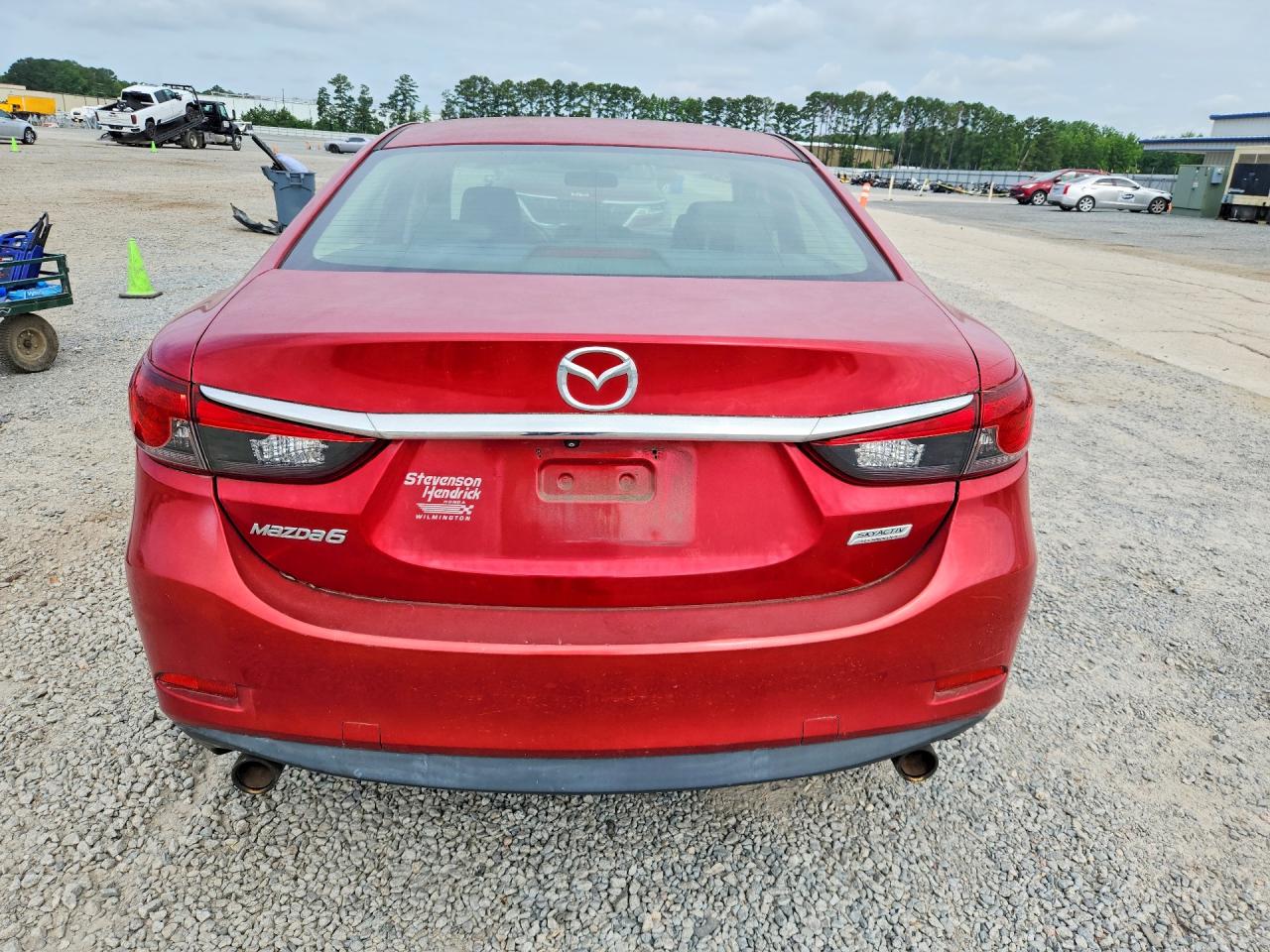 2014 Mazda 6 Touring Burgundy vin: JM1GJ1V69E1141858
