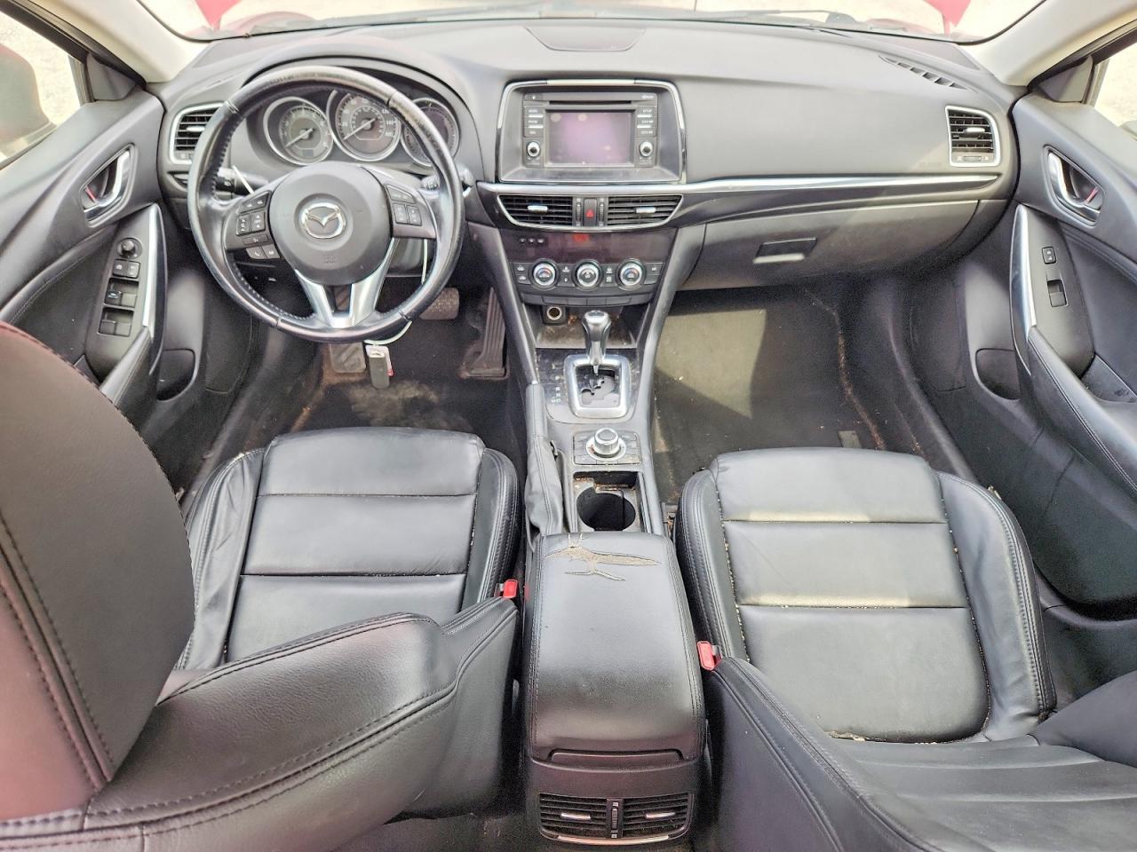 2014 Mazda 6 Touring Burgundy vin: JM1GJ1V69E1141858