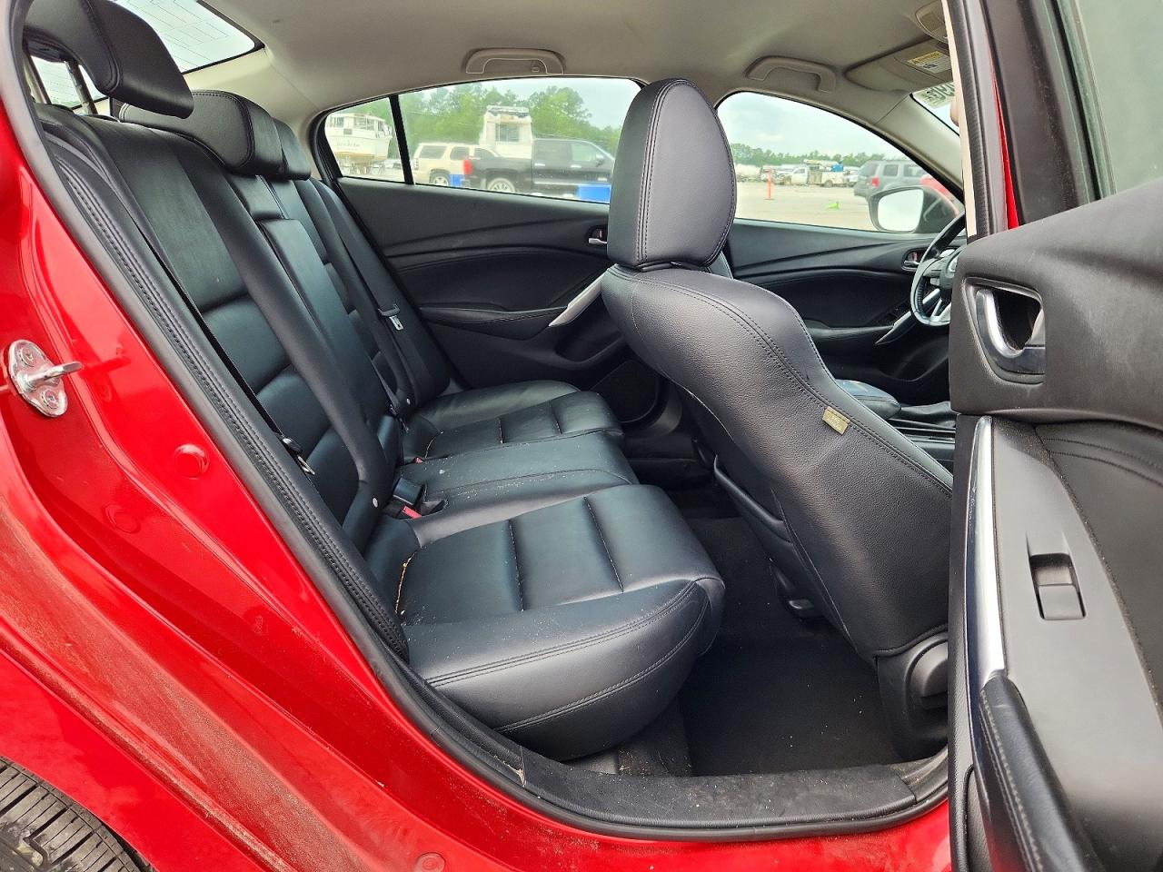 2014 Mazda 6 Touring Burgundy vin: JM1GJ1V69E1141858