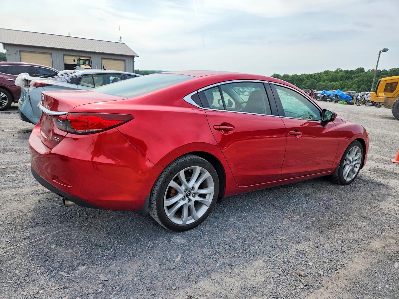 2014 Mazda 6 Touring Red vin: JM1GJ1V69E1147997