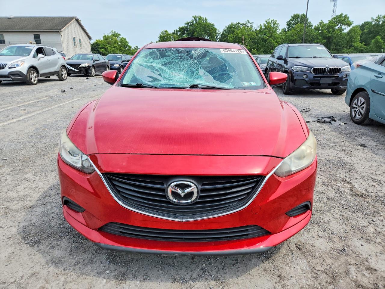 2014 Mazda 6 Touring Red vin: JM1GJ1V69E1147997