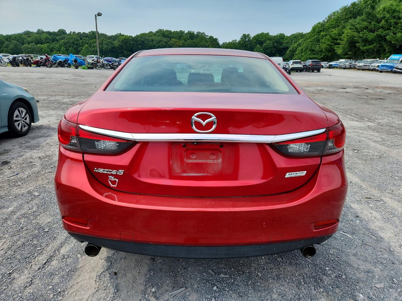 2014 Mazda 6 Touring Red vin: JM1GJ1V69E1147997