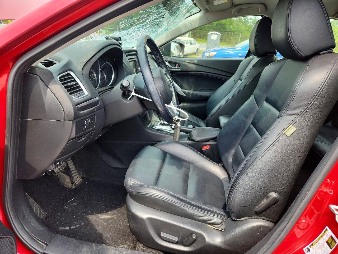 2014 Mazda 6 Touring Red vin: JM1GJ1V69E1147997