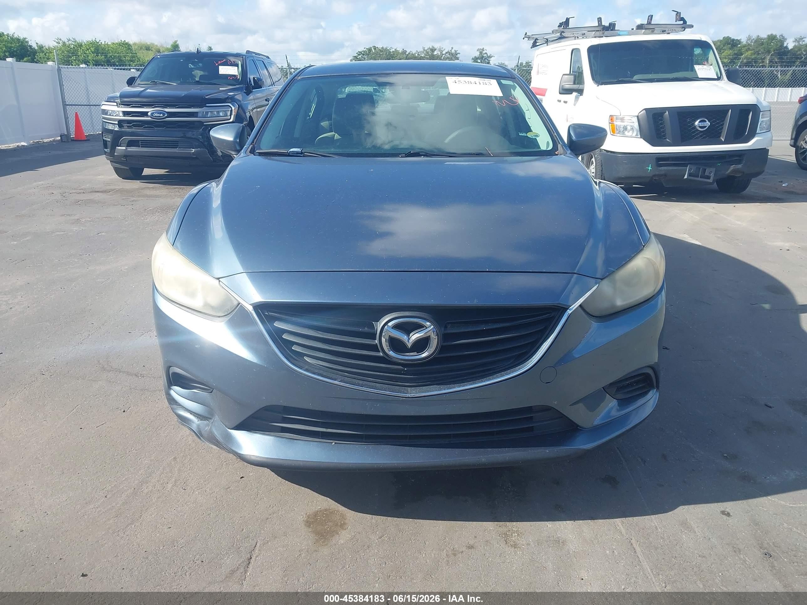 2014 Mazda Mazda6 I Touring Navy vin: JM1GJ1V69E1154626