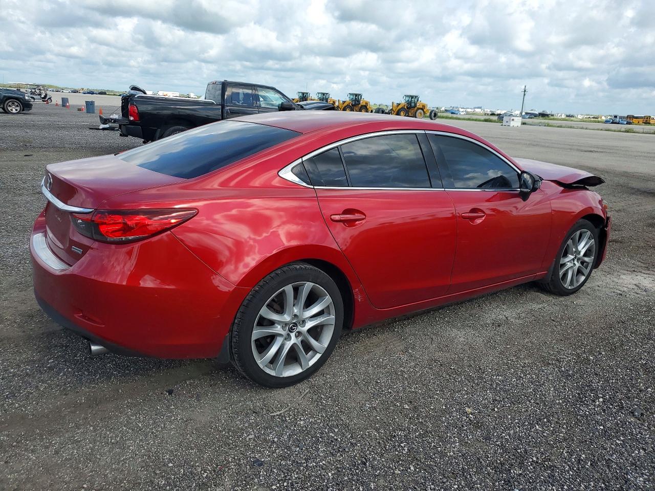 2014 Mazda 6 Touring Red vin: JM1GJ1V69E1158921