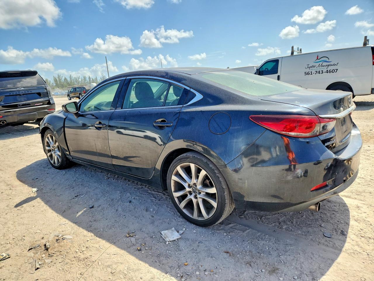 2014 Mazda 6 Touring Black vin: JM1GJ1V69E1161298