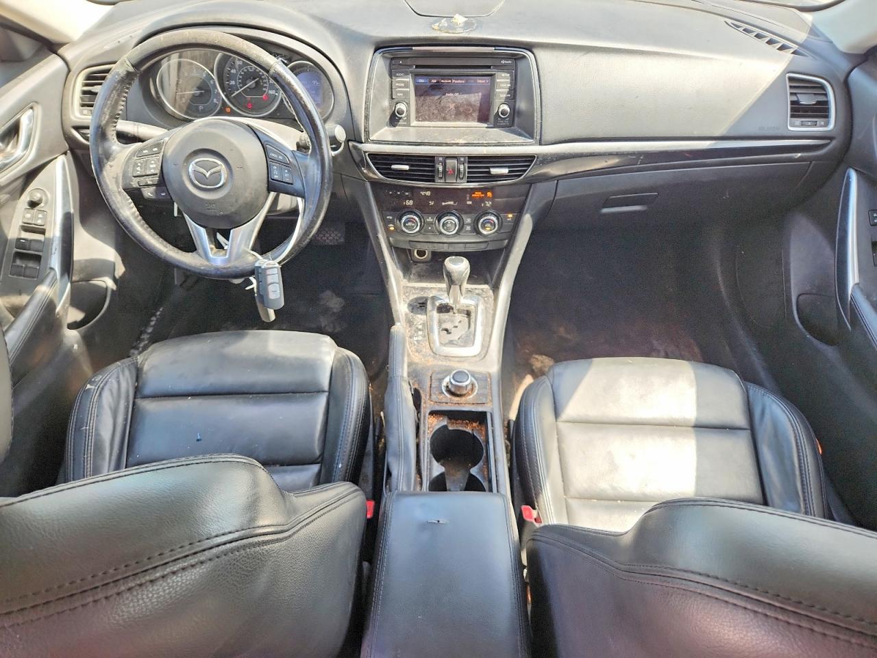 2014 Mazda 6 Touring Black vin: JM1GJ1V69E1161298