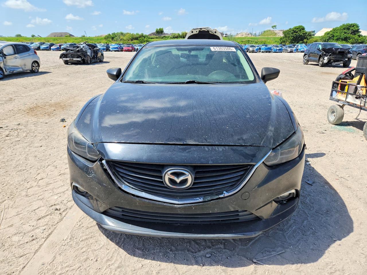 2014 Mazda 6 Touring Black vin: JM1GJ1V69E1161298