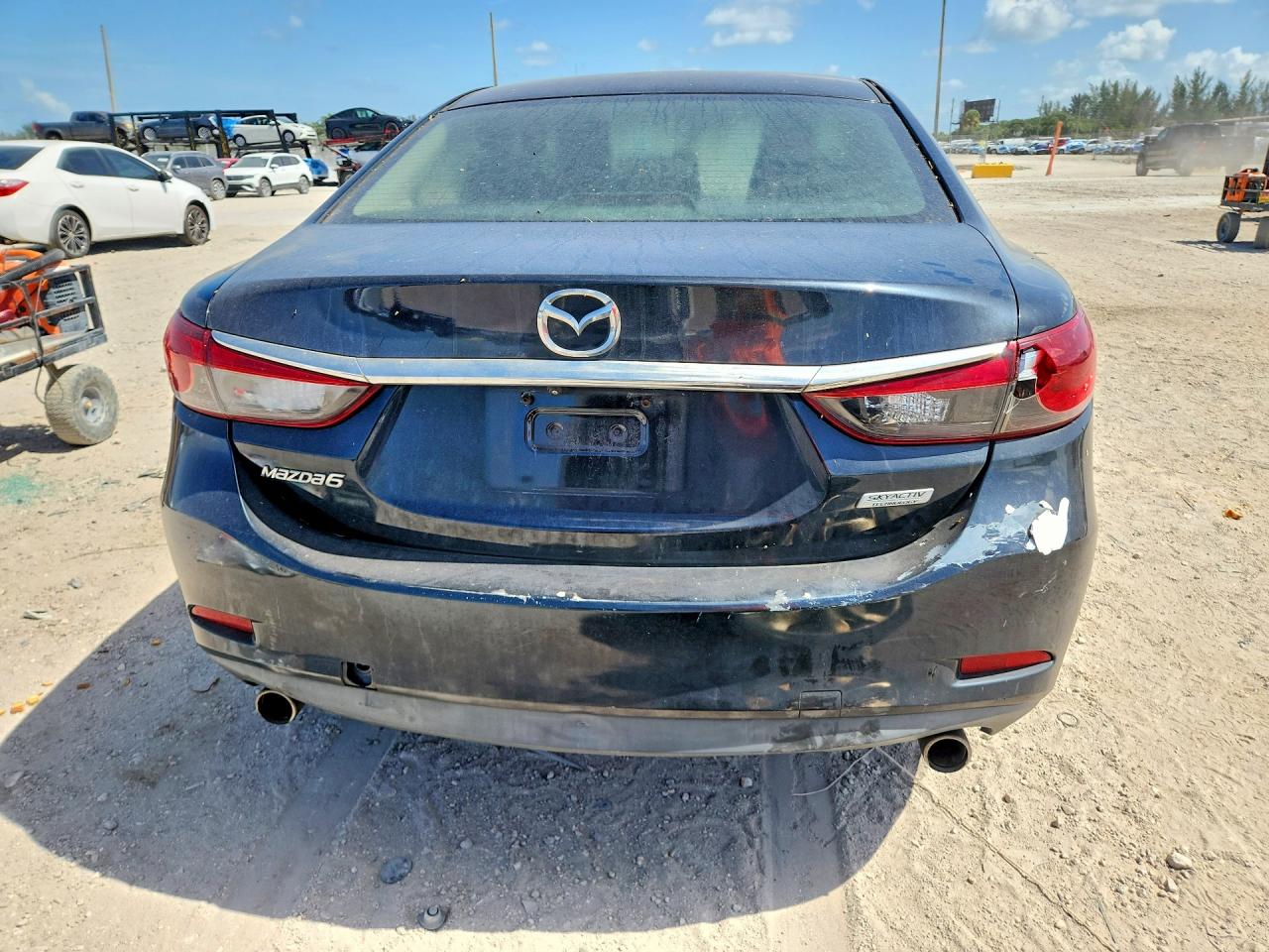 2014 Mazda 6 Touring Black vin: JM1GJ1V69E1161298