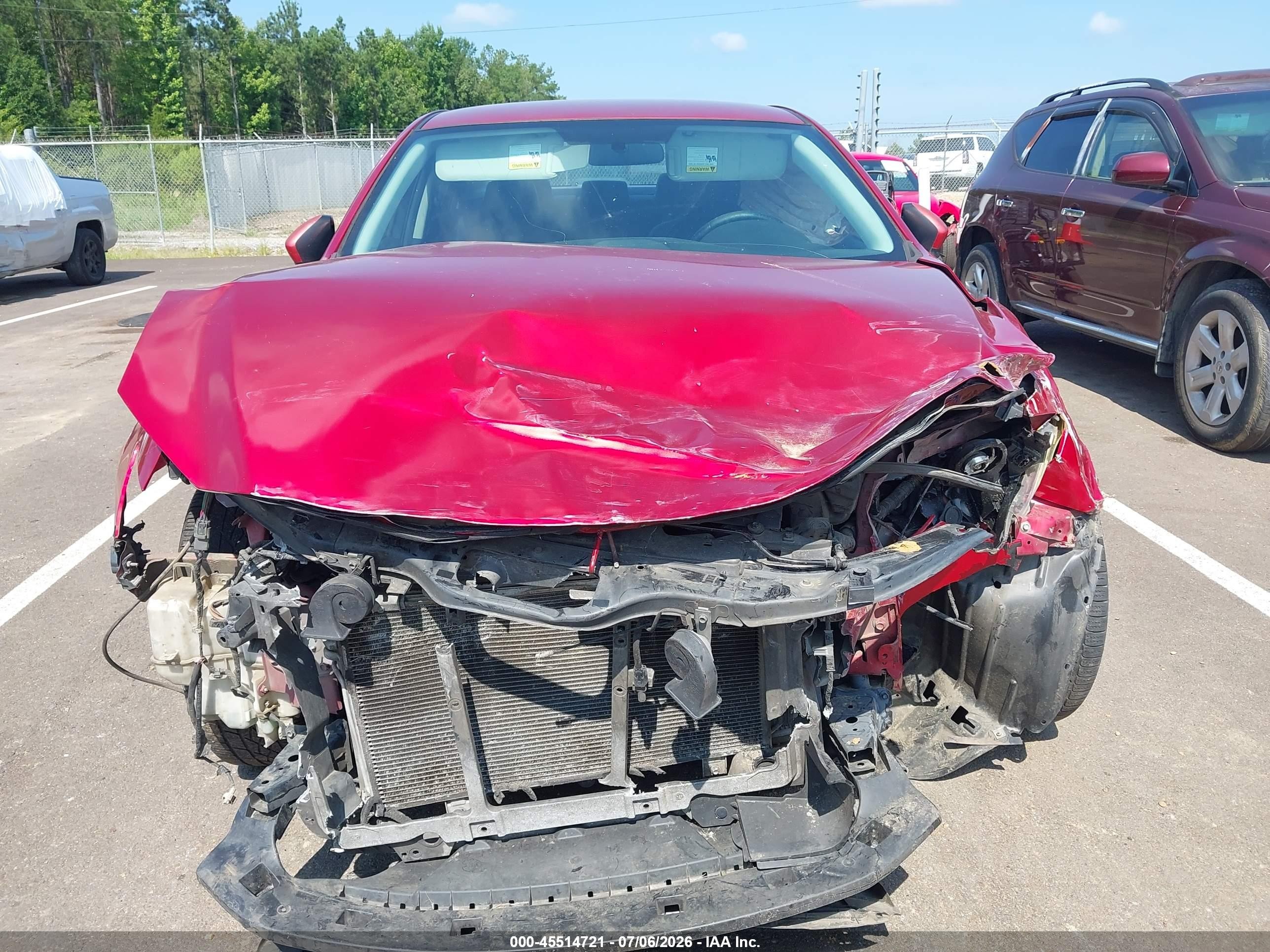 2014 Mazda Mazda6 I Touring Burgundy vin: JM1GJ1V69E1162371
