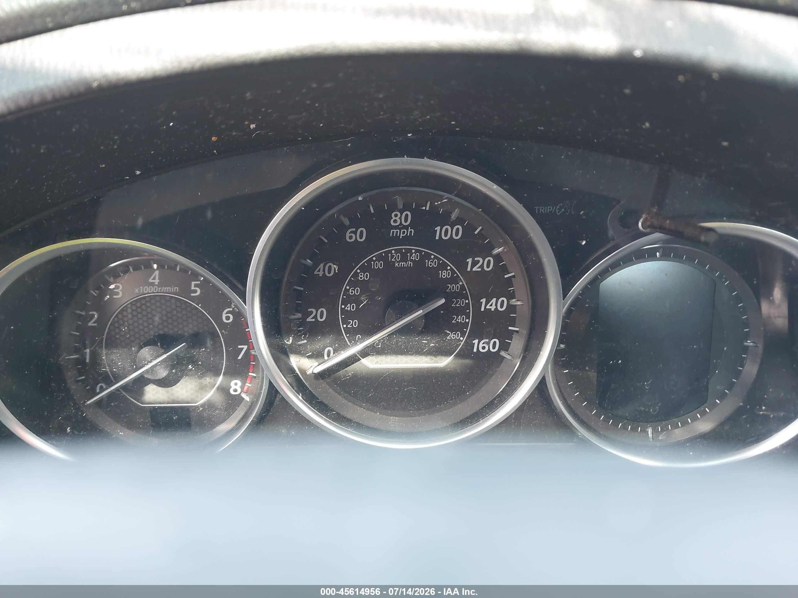 2015 Mazda Mazda6 I Touring Белый vin: JM1GJ1V69F1163036