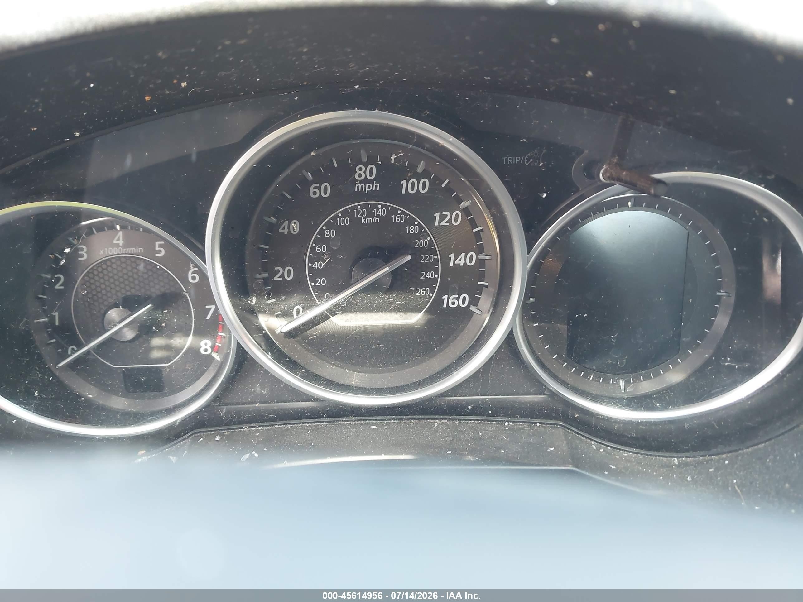 2015 Mazda Mazda6 I Touring Белый vin: JM1GJ1V69F1163036