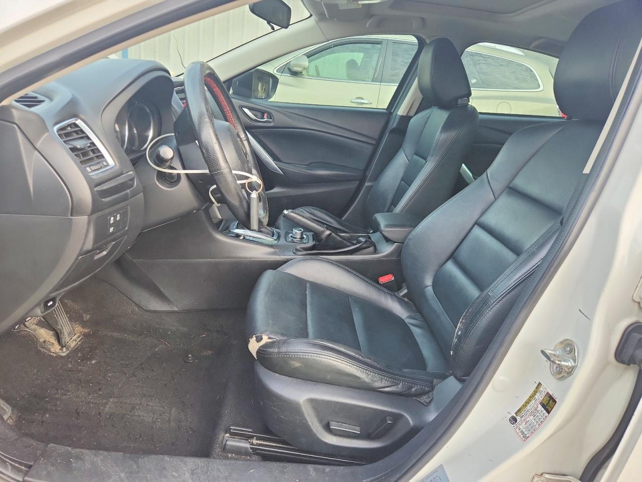 2015 Mazda 6 Touring White vin: JM1GJ1V69F1165658