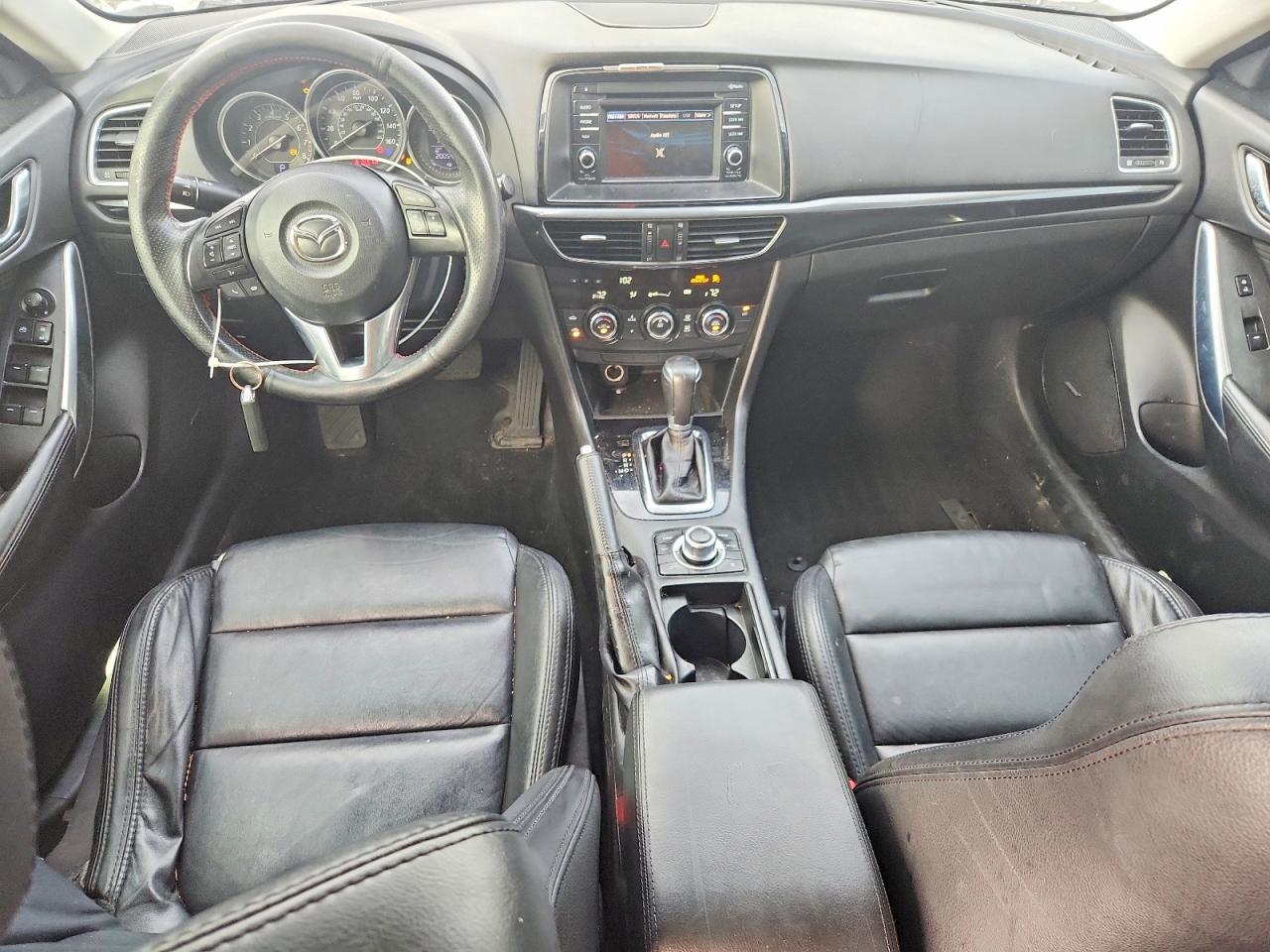2015 Mazda 6 Touring White vin: JM1GJ1V69F1165658