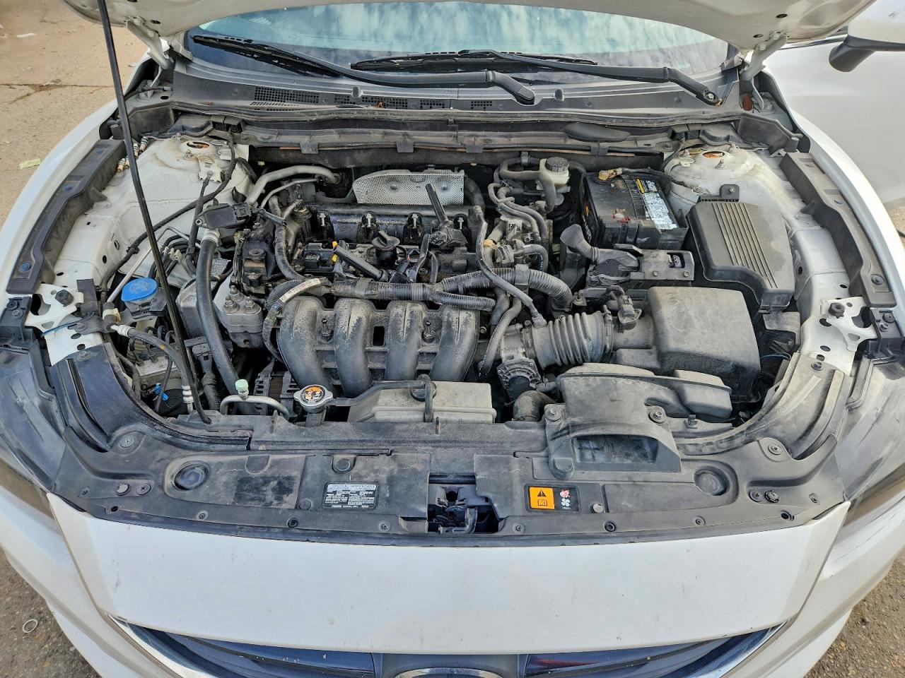 2015 Mazda 6 Touring White vin: JM1GJ1V69F1165658