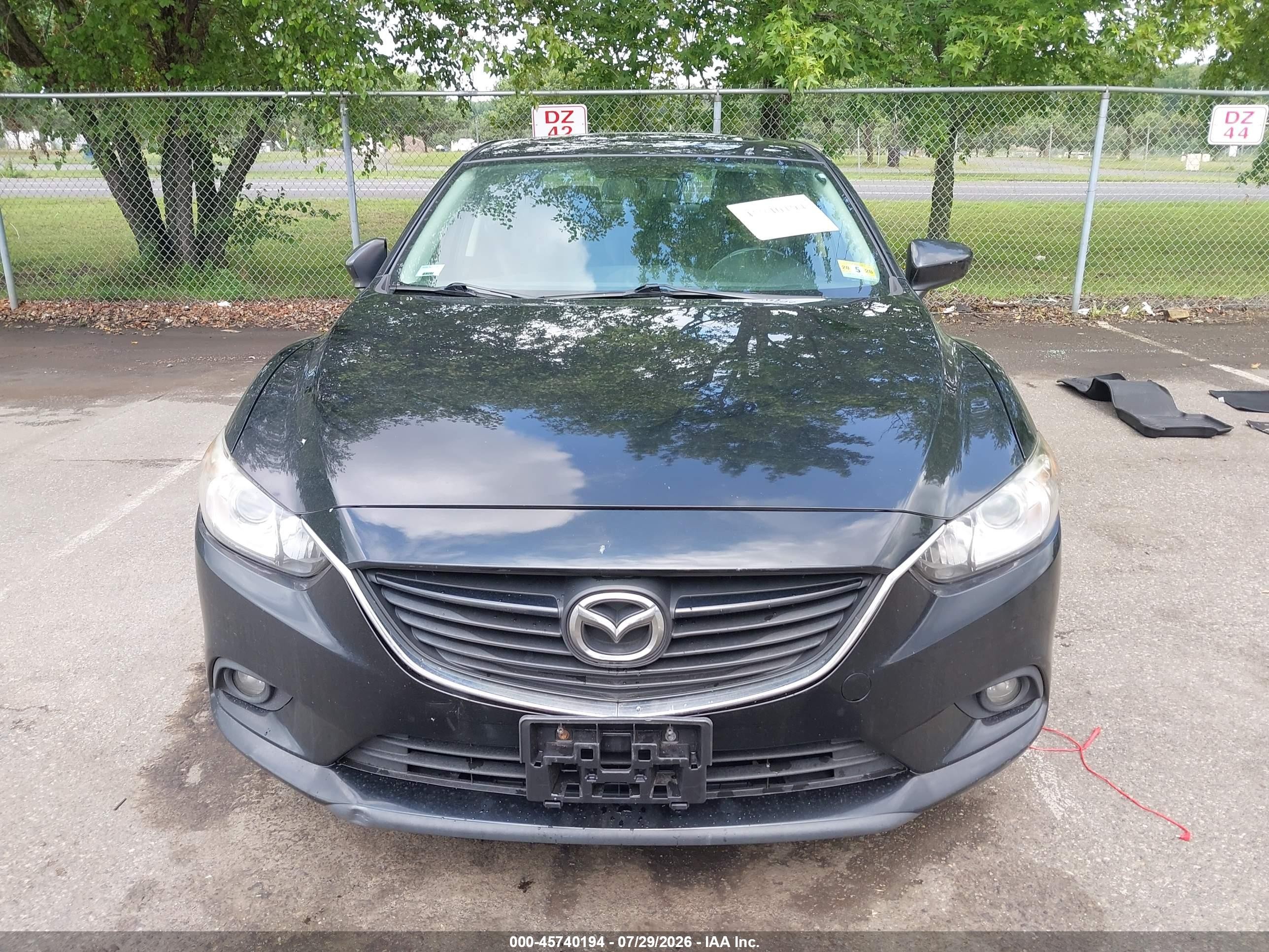 2015 Mazda Mazda6   Black vin: JM1GJ1V69F1167684