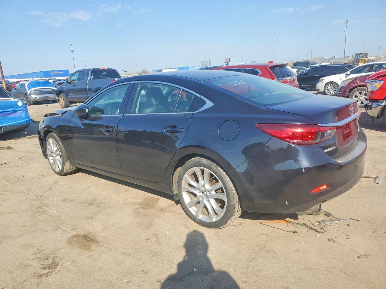 2015 Mazda 6 Touring Black vin: JM1GJ1V69F1169211