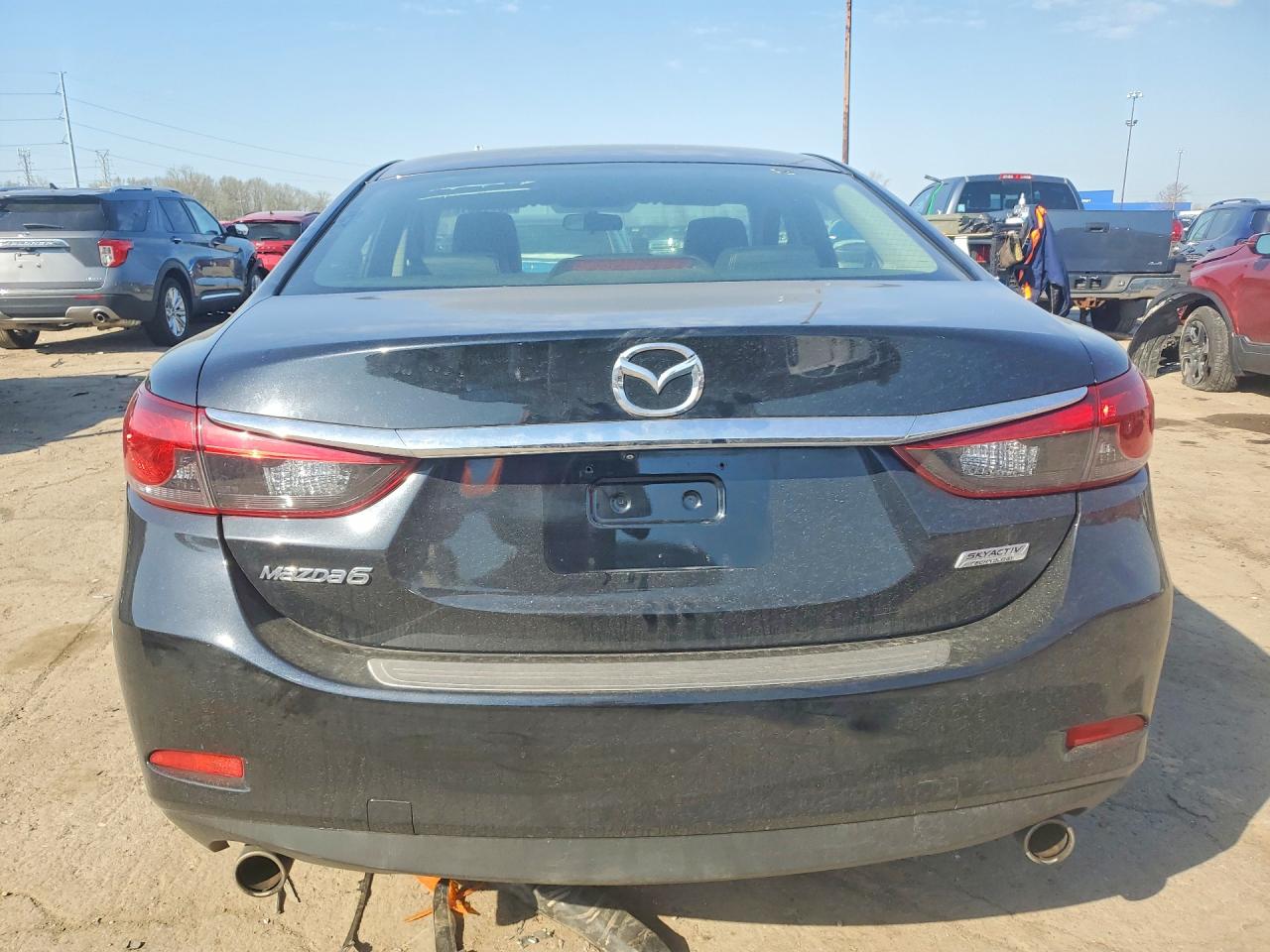 2015 Mazda 6 Touring Black vin: JM1GJ1V69F1169211