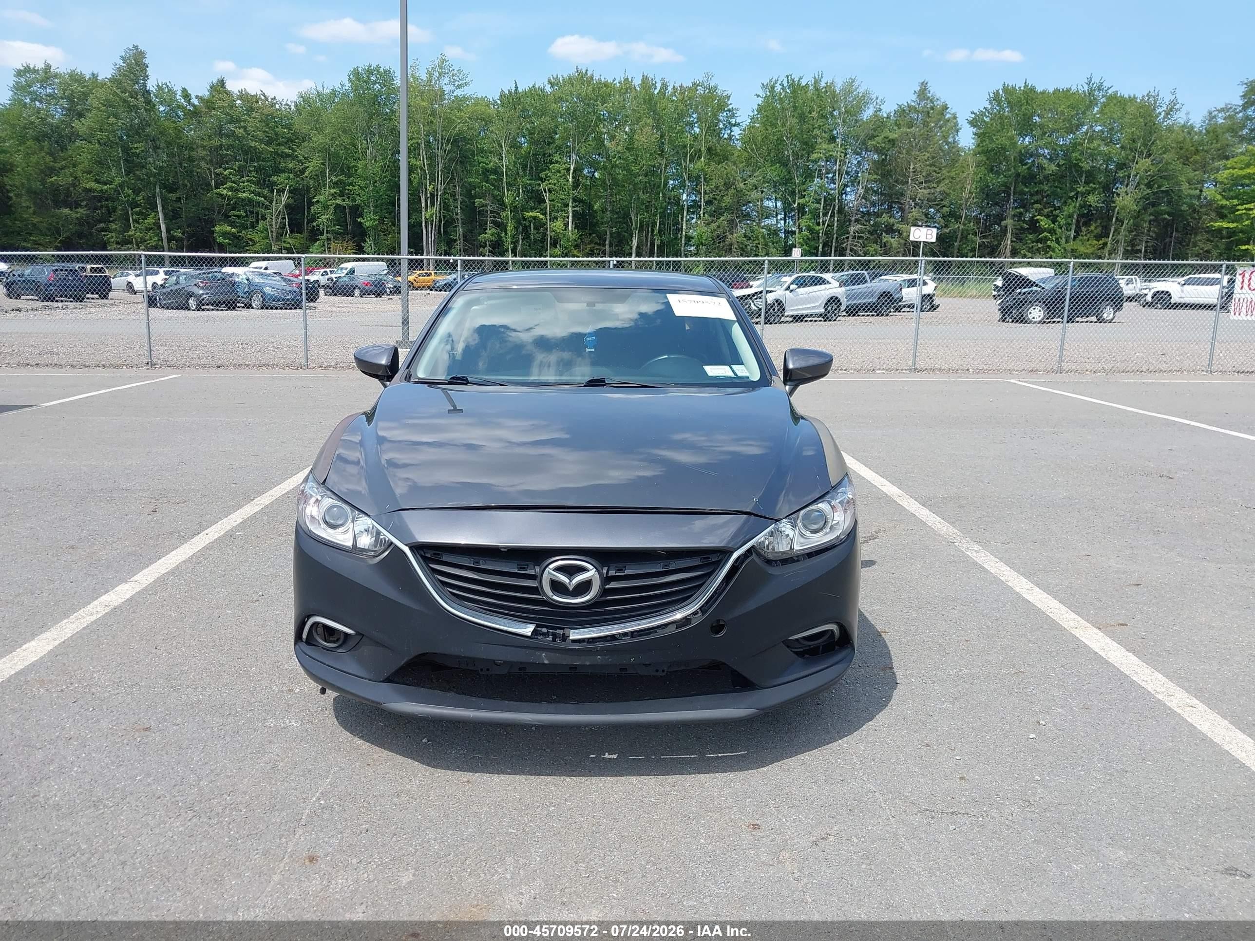2015 Mazda Mazda6 I Touring Black vin: JM1GJ1V69F1170617