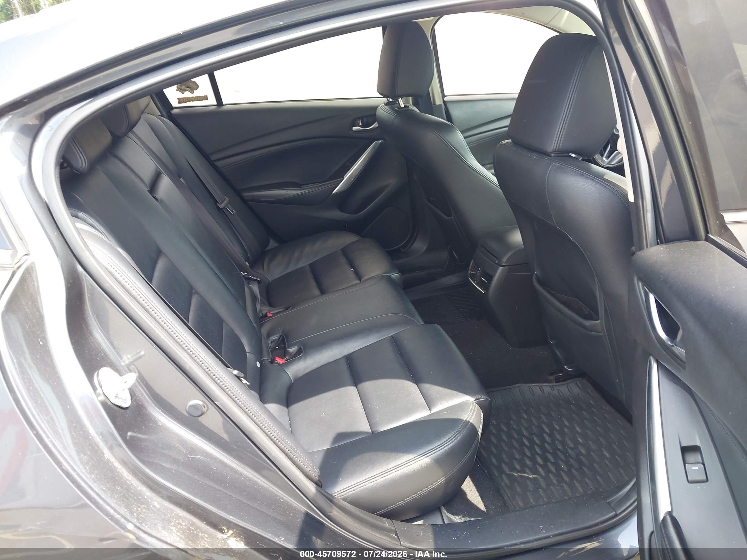 2015 Mazda Mazda6 I Touring Black vin: JM1GJ1V69F1170617