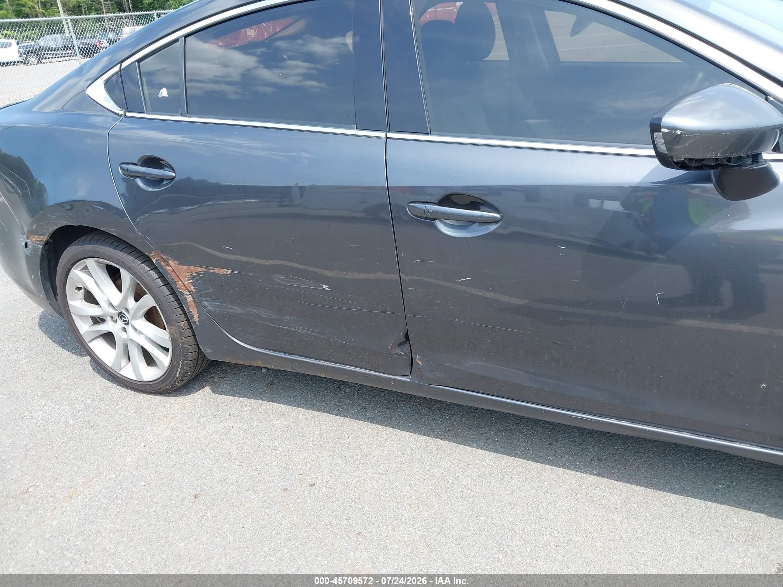 2015 Mazda Mazda6 I Touring Black vin: JM1GJ1V69F1170617