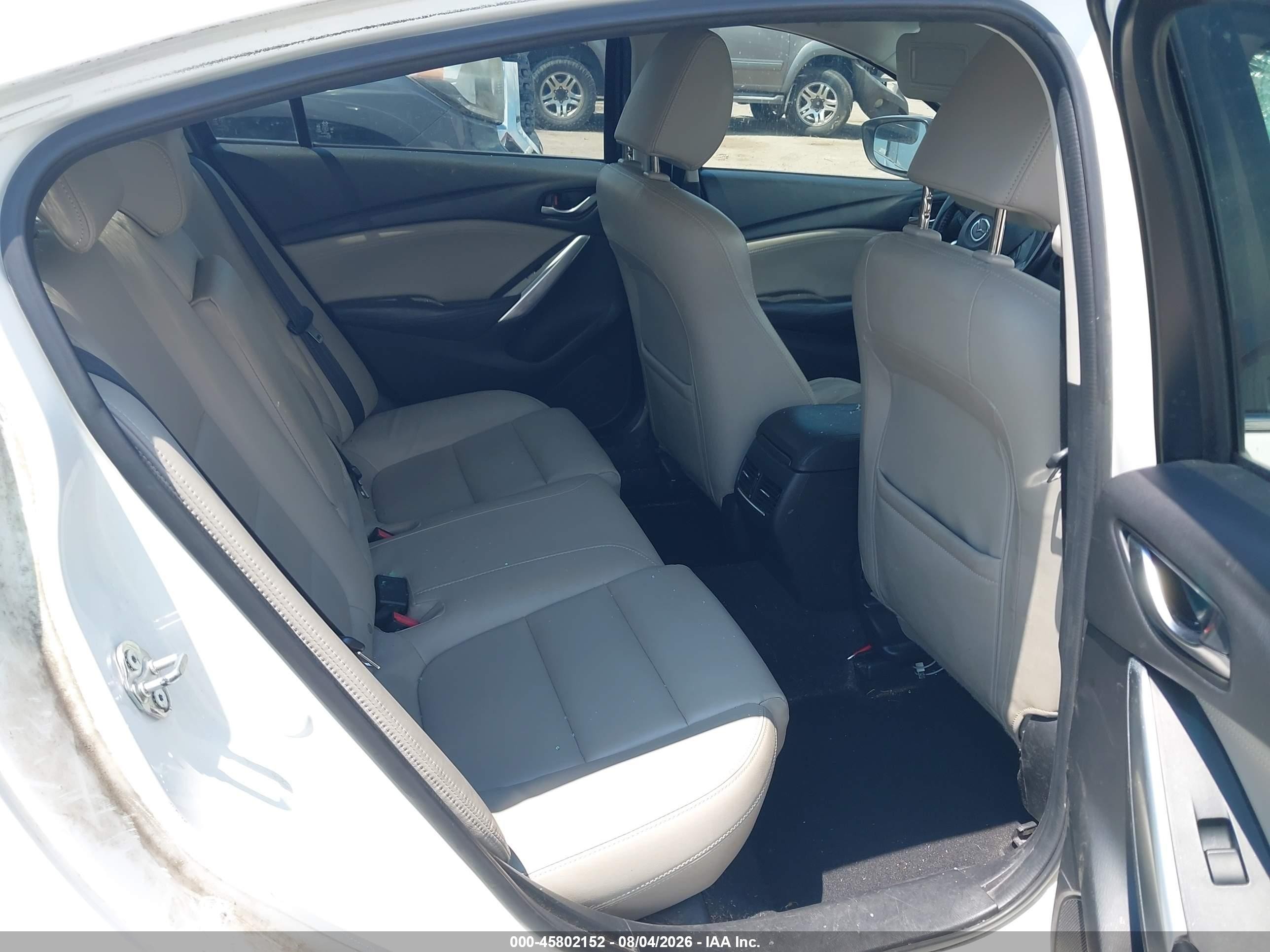 2014 Mazda Mazda6 I Touring White vin: JM1GJ1V6XE1122977