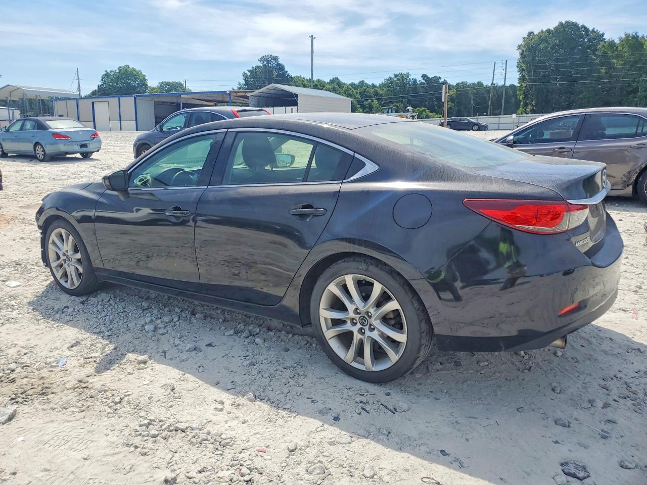 2014 Mazda 6 Touring Черный vin: JM1GJ1V6XE1135888