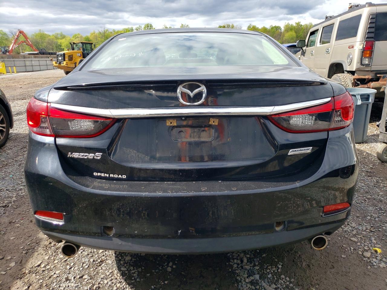 2014 Mazda 6 Touring Black vin: JM1GJ1V6XE1138208