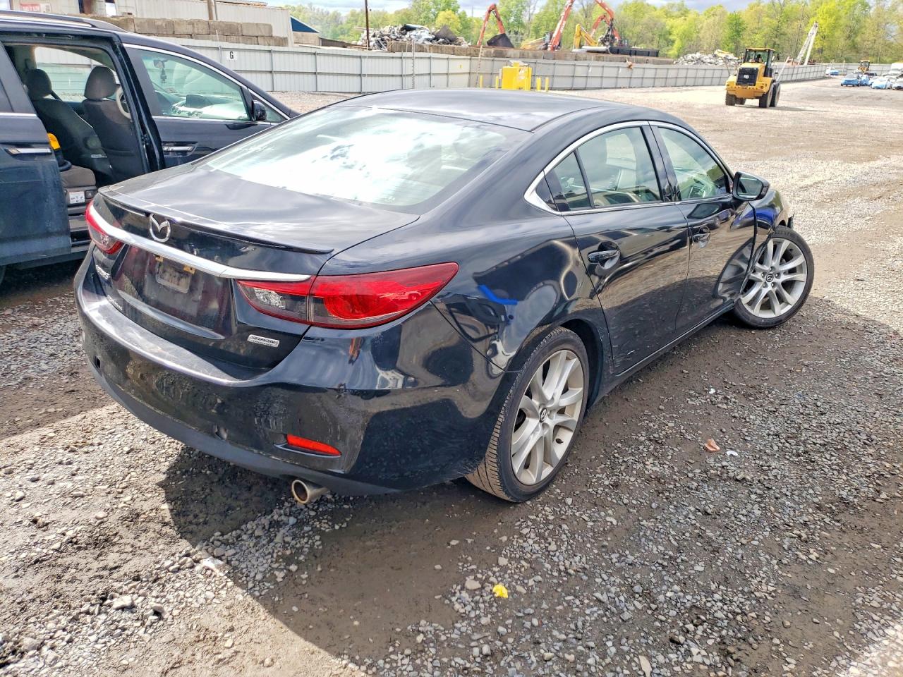 2014 Mazda 6 Touring Black vin: JM1GJ1V6XE1138208