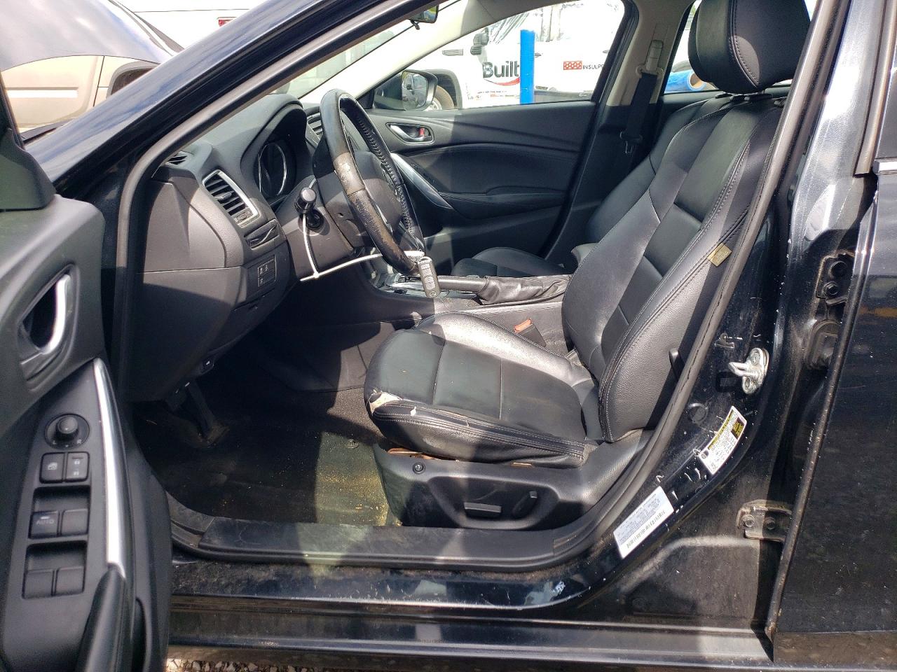 2014 Mazda 6 Touring Black vin: JM1GJ1V6XE1138208