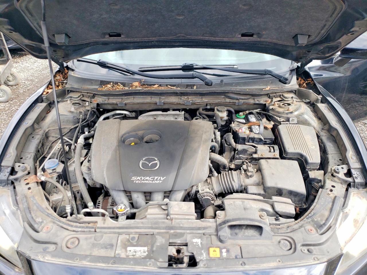 2014 Mazda 6 Touring Black vin: JM1GJ1V6XE1138208