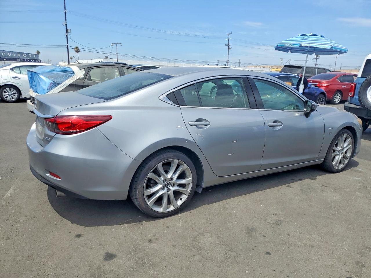 2014 Mazda 6 Touring Gray vin: JM1GJ1V6XE1145157