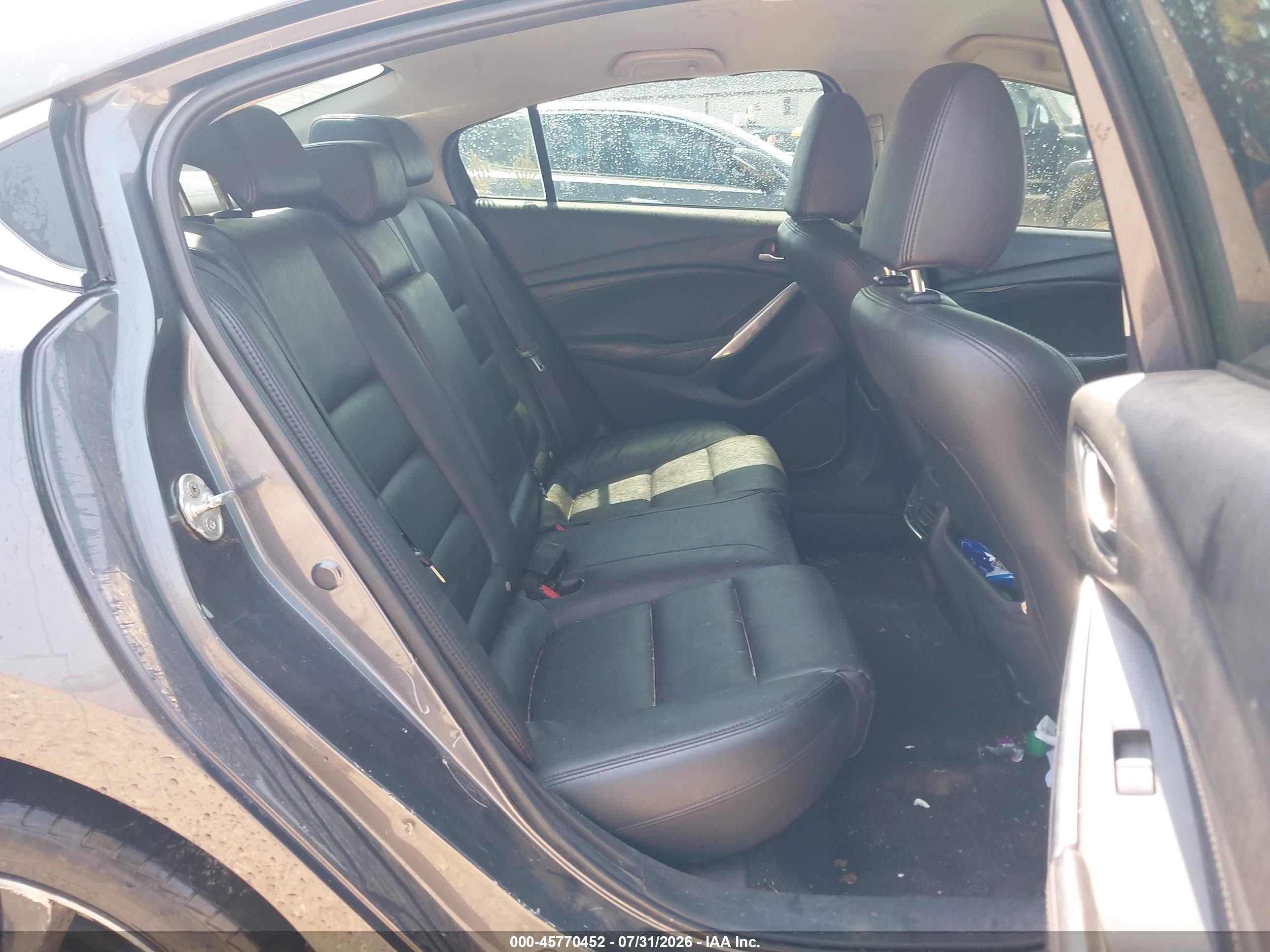 2014 Mazda Mazda6 I Touring Черный vin: JM1GJ1V6XE1148060