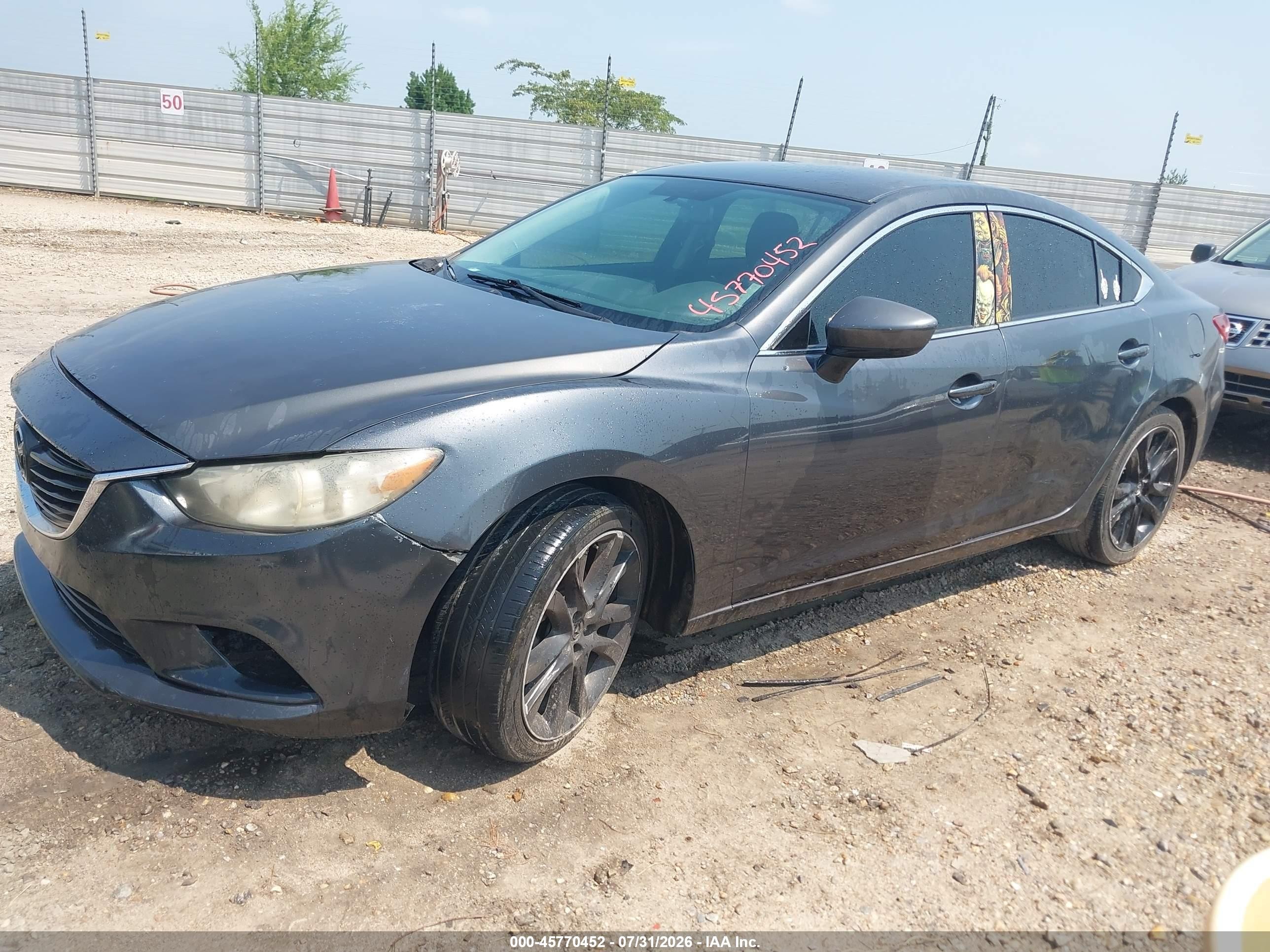 2014 Mazda Mazda6 I Touring Черный vin: JM1GJ1V6XE1148060