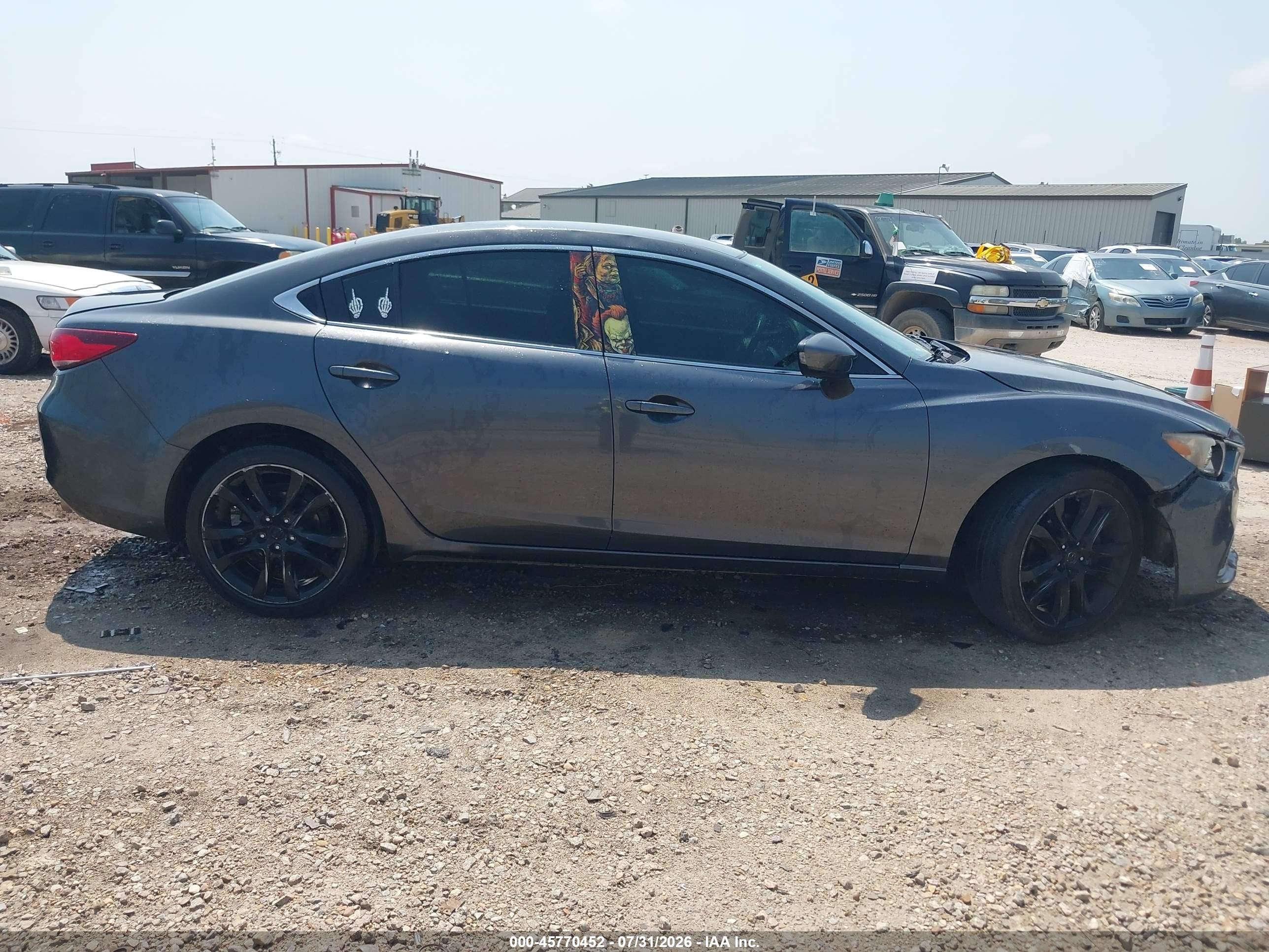 2014 Mazda Mazda6 I Touring Черный vin: JM1GJ1V6XE1148060