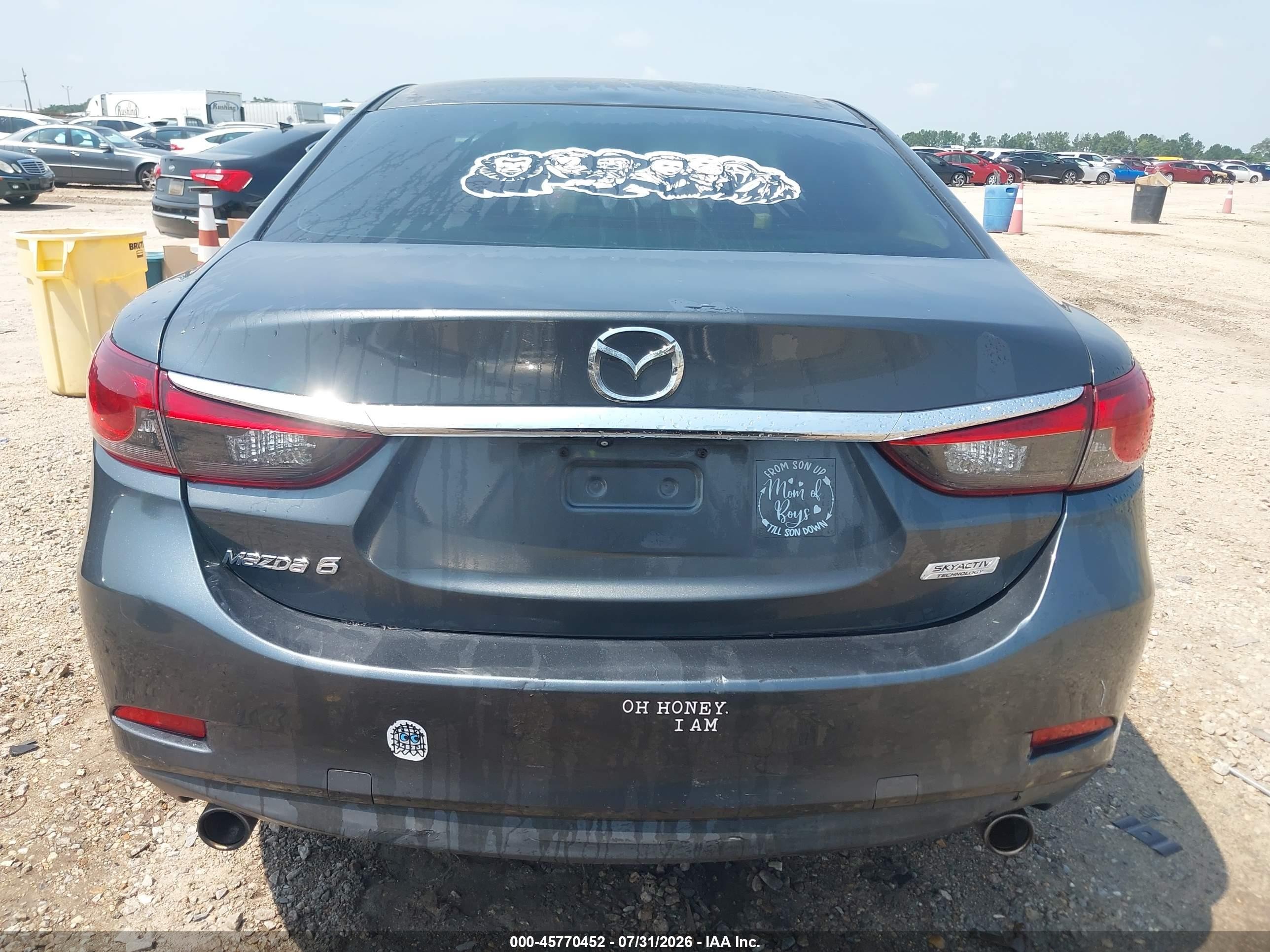 2014 Mazda Mazda6 I Touring Черный vin: JM1GJ1V6XE1148060