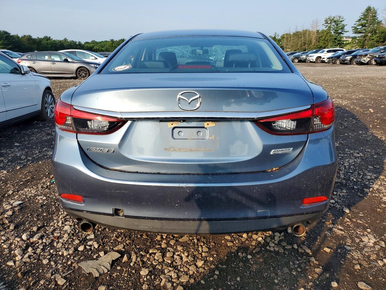 2014 Mazda 6 Touring Blue vin: JM1GJ1V6XE1156319