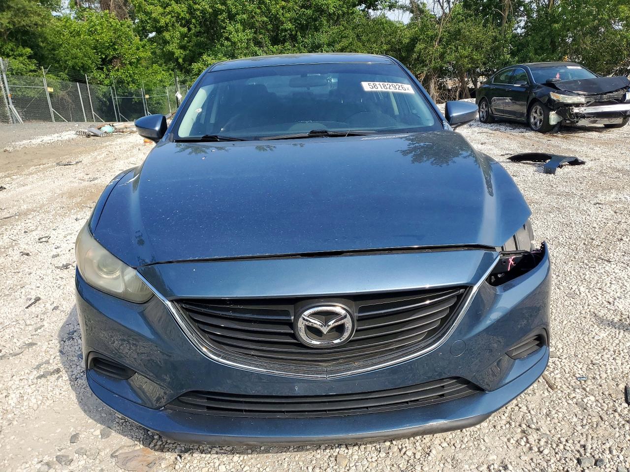 2014 Mazda 6 Touring Blue vin: JM1GJ1V6XE1162279
