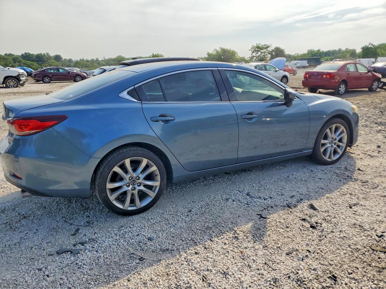 2014 Mazda 6 Touring Blue vin: JM1GJ1V6XE1162279