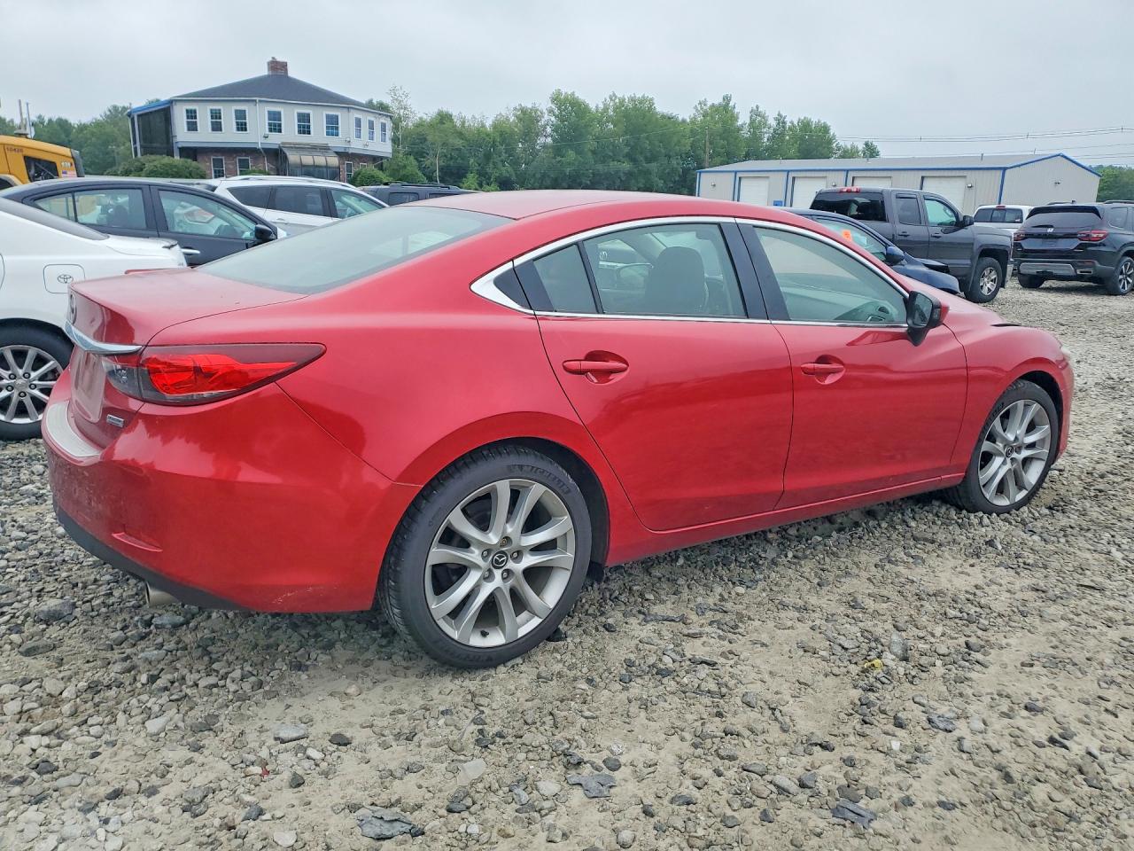 2015 Mazda 6 Touring Red vin: JM1GJ1V6XF1174806
