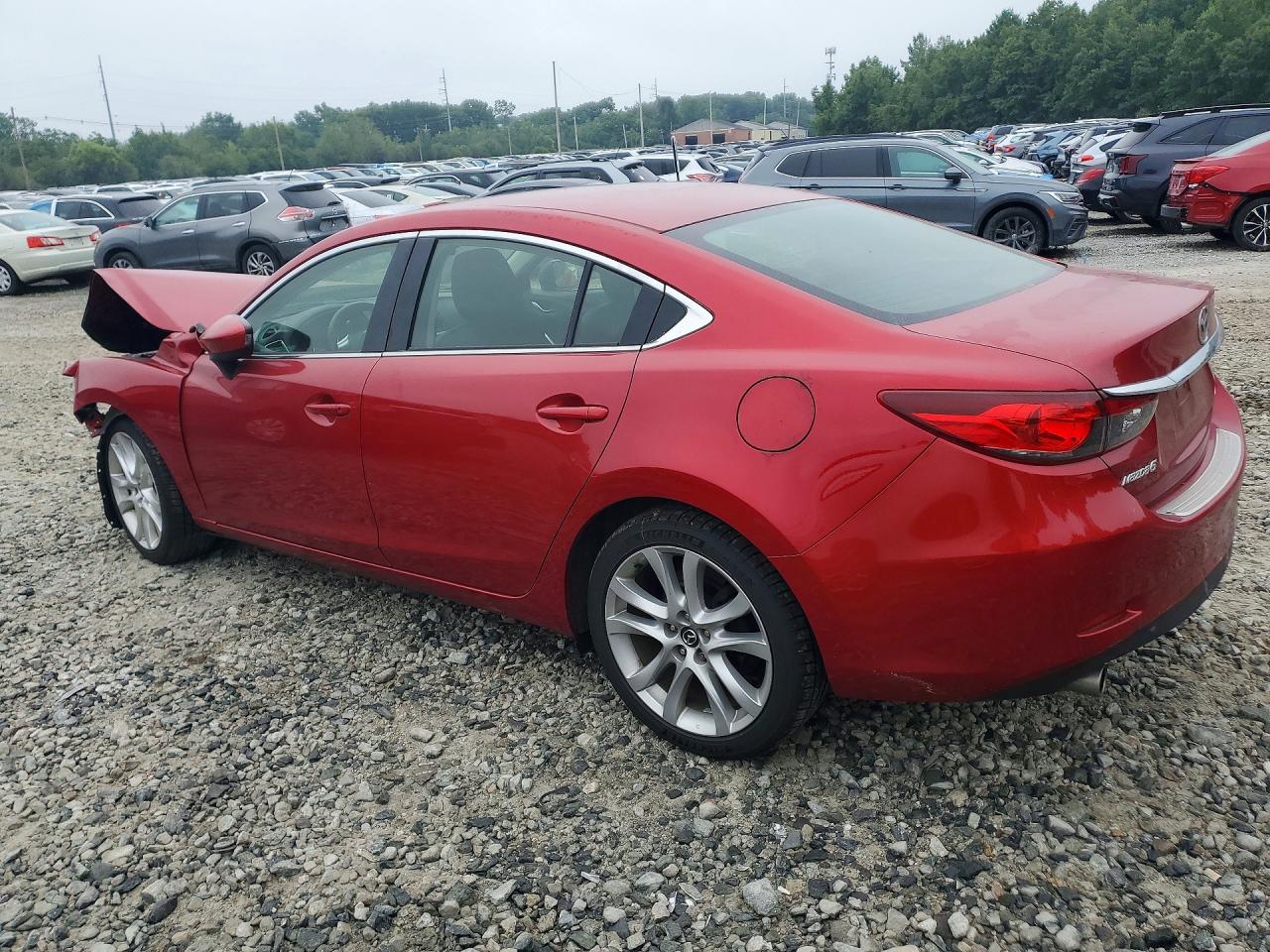 2015 Mazda 6 Touring Red vin: JM1GJ1V6XF1174806
