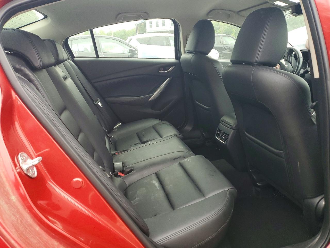 2015 Mazda 6 Touring Red vin: JM1GJ1V6XF1174806