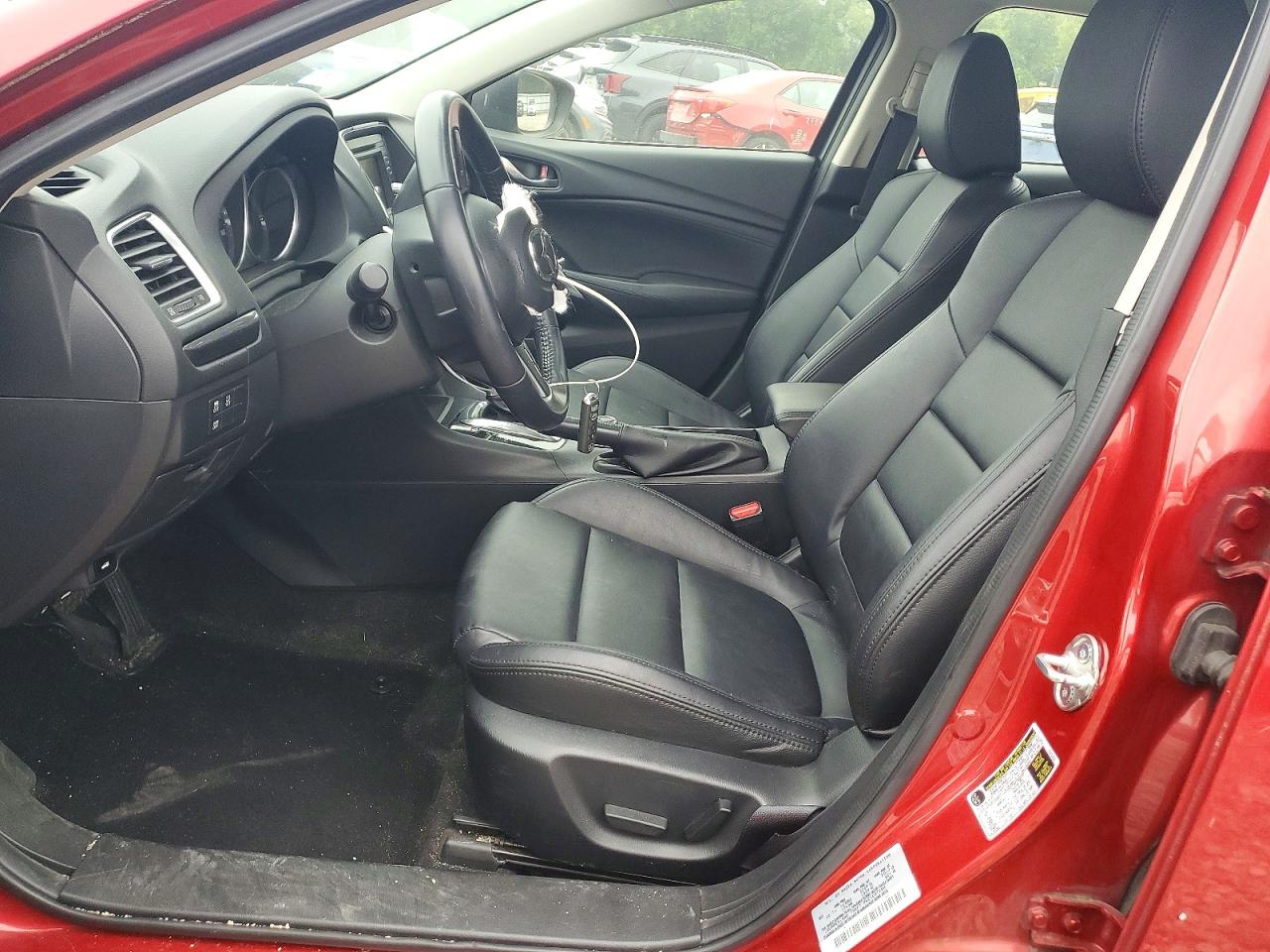 2015 Mazda 6 Touring Red vin: JM1GJ1V6XF1174806