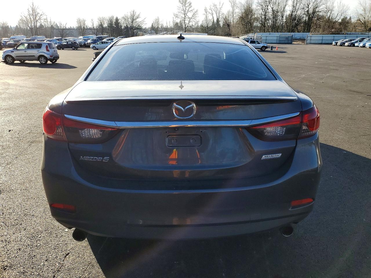 2014 Mazda 6 Grand Touring Gray vin: JM1GJ1W50E1111248