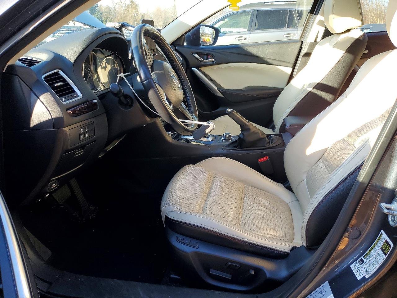 2014 Mazda 6 Grand Touring Gray vin: JM1GJ1W50E1111248