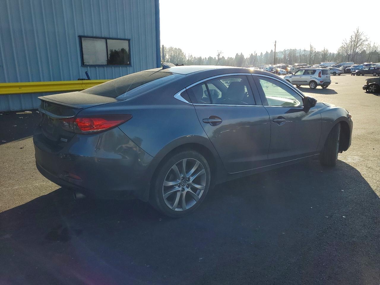 2014 Mazda 6 Grand Touring Gray vin: JM1GJ1W50E1111248