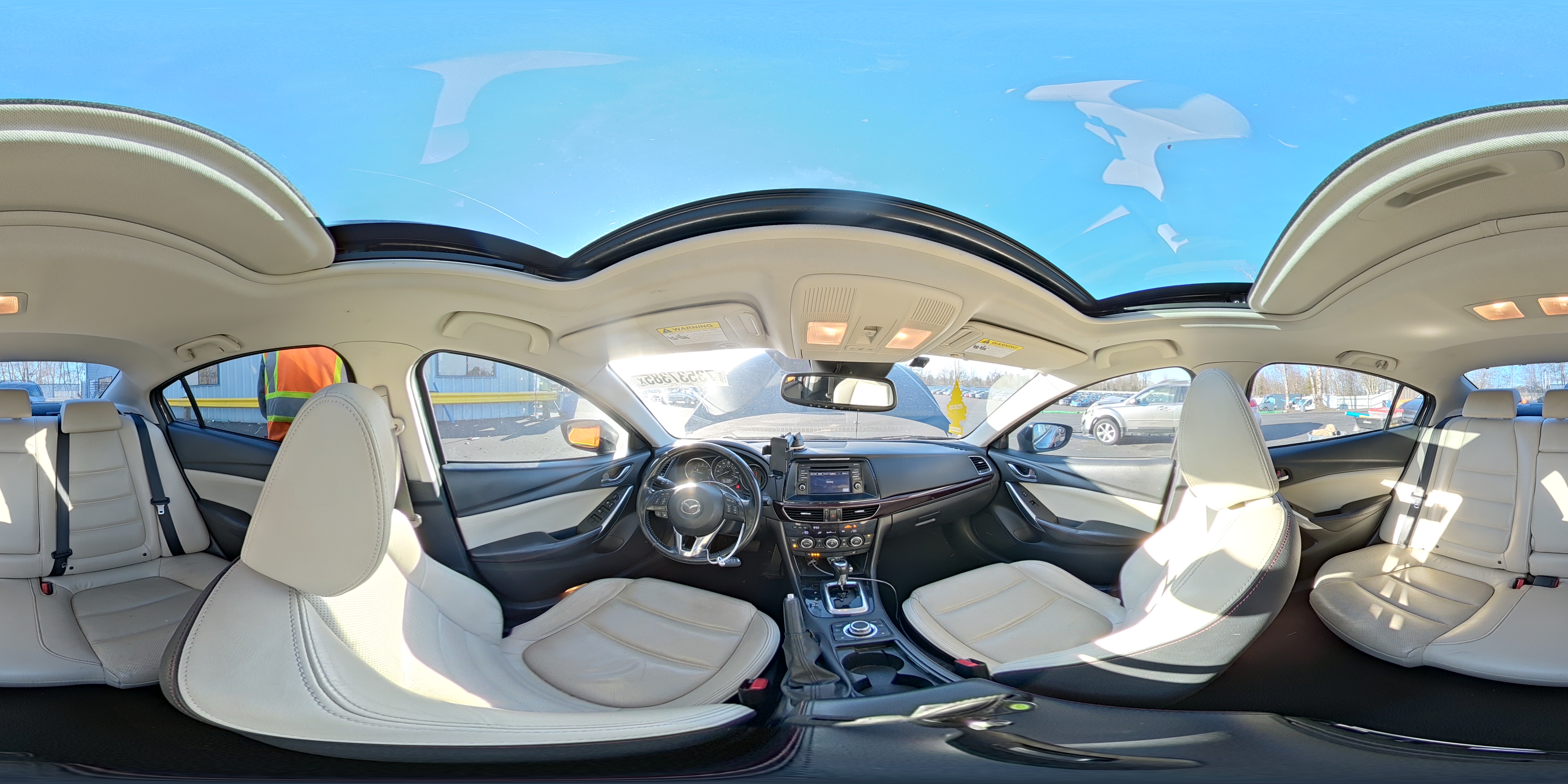 2014 Mazda 6 Grand Touring Gray vin: JM1GJ1W50E1111248