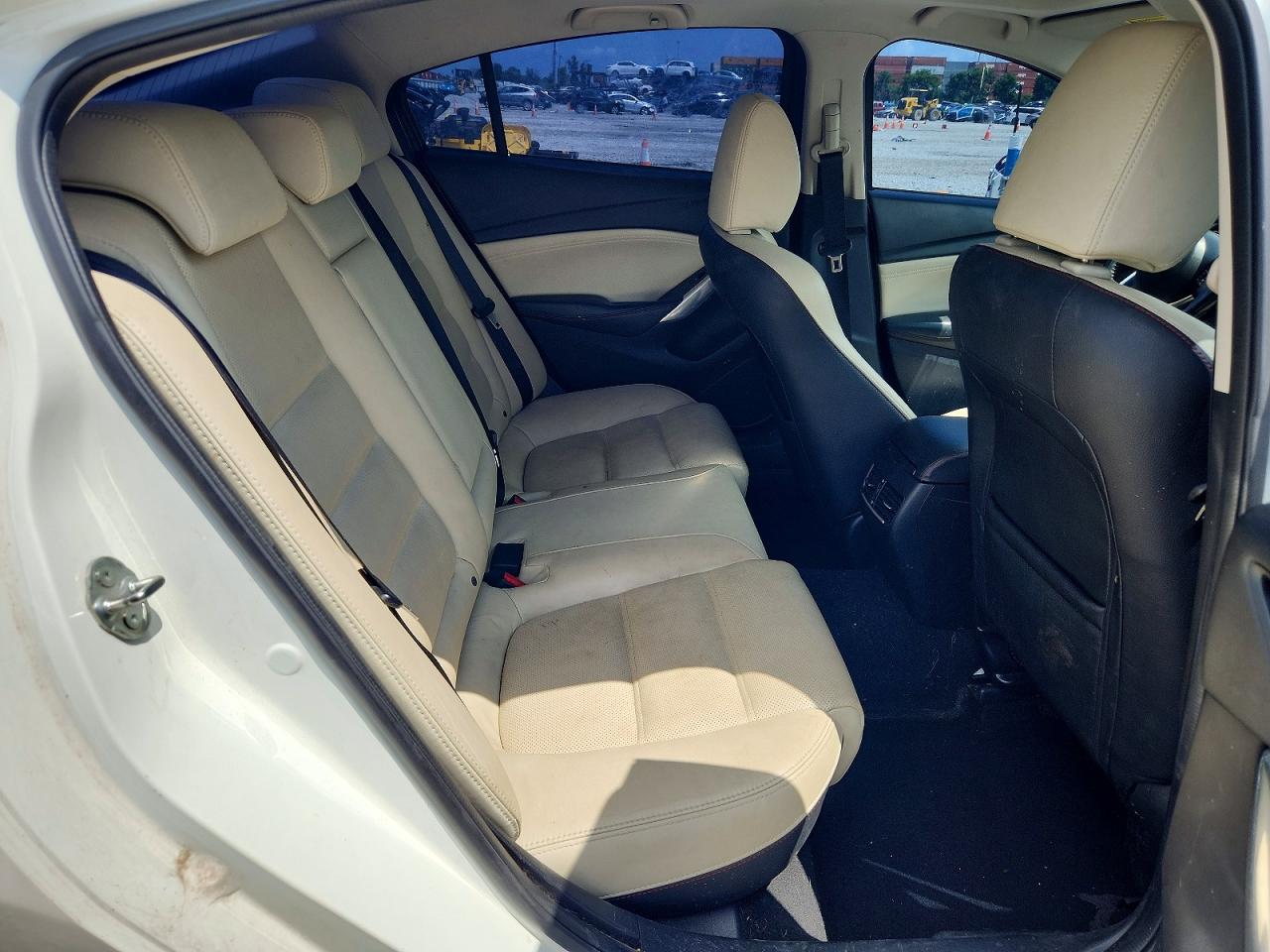 2015 Mazda 6 Grand Touring Белый vin: JM1GJ1W50F1207642