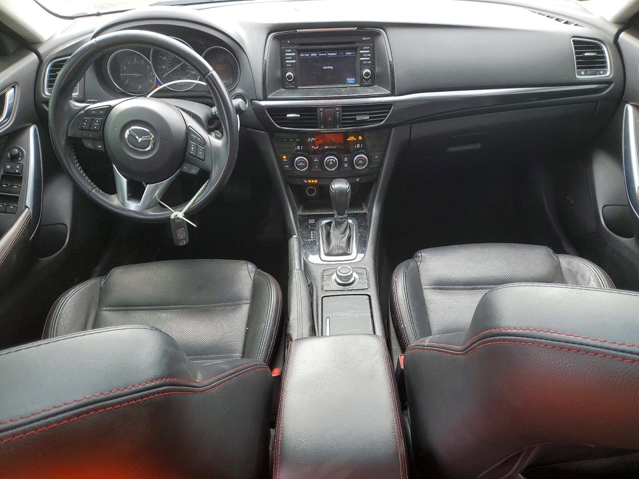 2015 Mazda 6 Grand Touring White vin: JM1GJ1W50F1216356