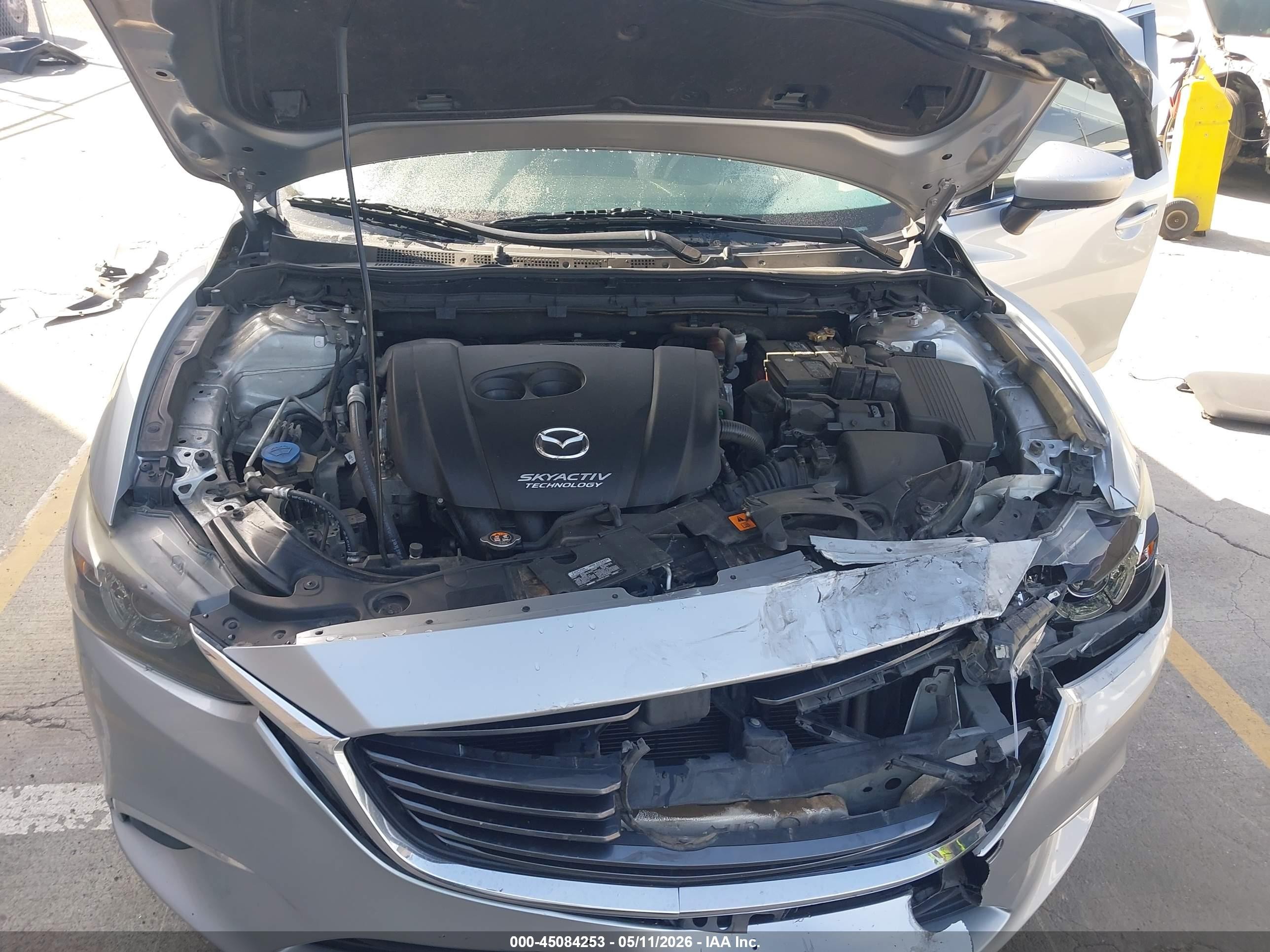 2016 Mazda Mazda6 I Grand Touring Серый vin: JM1GJ1W50G1417322